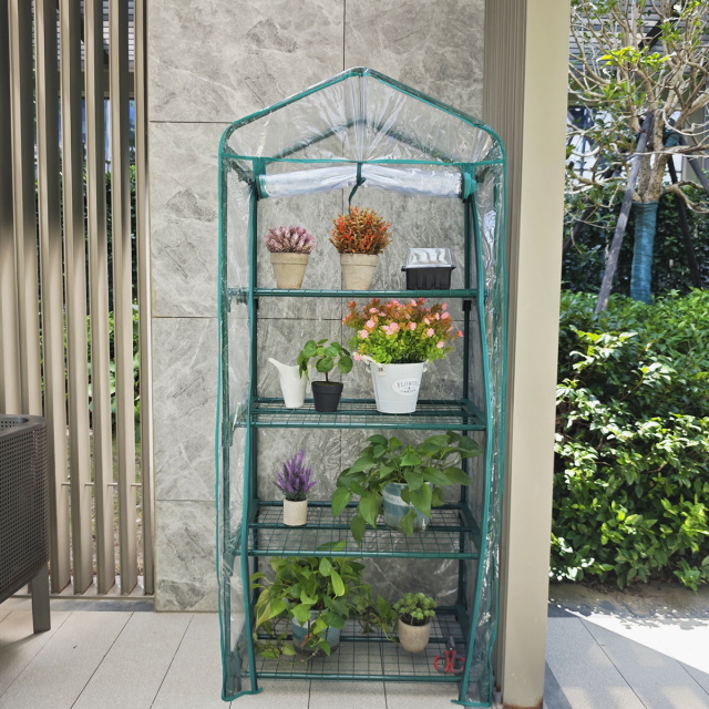 4 tier mini greenhouse