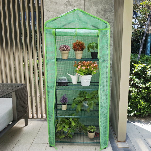 4 tier mini greenhouse